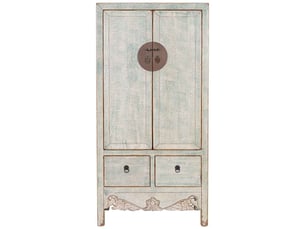 Armoire     <strong>WANDERLUST DECO</strong> <strong></strong> coloris blanc largeur 90 cm
