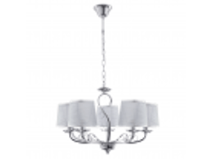 Fabrilamp sumba, lampe classique, 5xe14, chromé, 60-85 x 53 x 53 cm