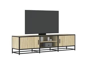 Meuble tv coloris marron 160 cm <strong></strong>  <strong></strong>