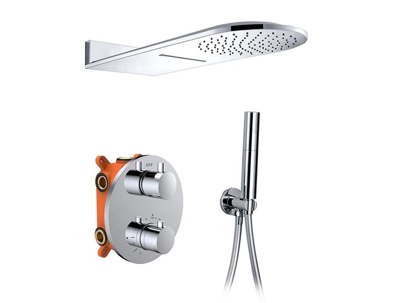 Composition de douche sc304 collection erymanthe - Conforama A