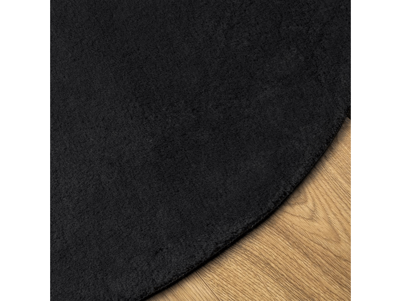  Tapis à poils courts doux lavable noir? 80 cm - comfortxl 375122 - Conforama D