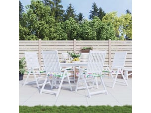 Lot de 6 coussins de chaise tissu oxford multicolore 50 x 50 x 3 cm cf32533