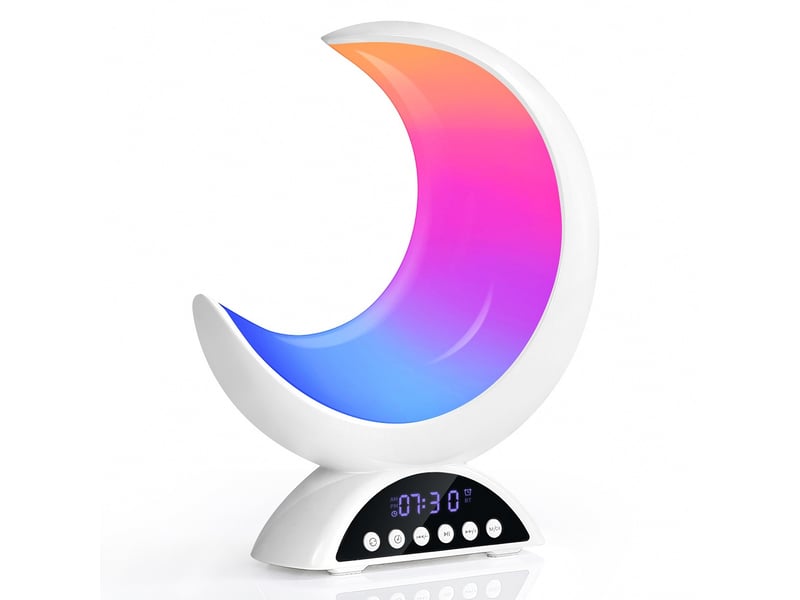  Lampe de table lune led rgb à couleurs variables – avec bluetooth  - Conforama A
