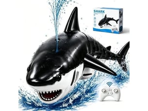 Requin radiocommande 2,4 ghz avec leds rechargeables noir 11 a 20 cm