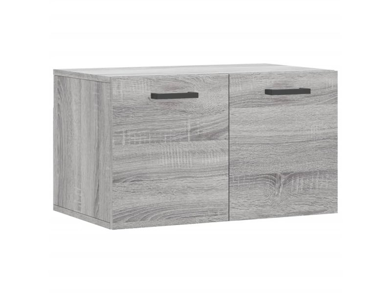  Armoire murale salon, meuble de rangement sonoma gris 60x36,5x35 cm bois d'ingénierie  - Conforama A