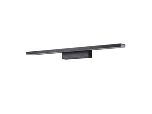 Éclairage de tableau fabrilamp acebo noir led intégrée 22 w 1870 lm 4000 k ip44 4.8x56x8.5 cm