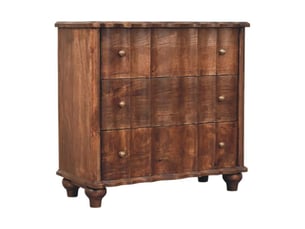 Commode 3 tiroir(s)    ARTISAN FURNITURE  coloris marron largeur 30 cm