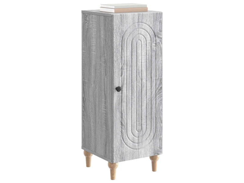  Buffet - bahut - meuble de rangement sonoma gris 33 x 34,5 x 90 cm bois d'ingénierie  - Conforama C