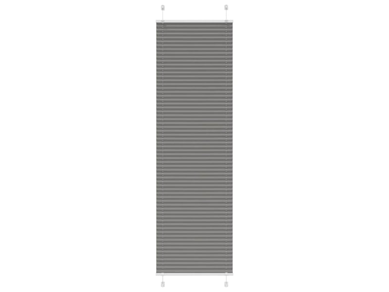  Store plissé, store de fenêtre anthracite 55x200 cm largeur du tissu 54,4 cm cf46702  - Conforama B