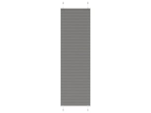 Store plissé, store de fenêtre anthracite 55x200 cm largeur du tissu 54,4 cm cf46702