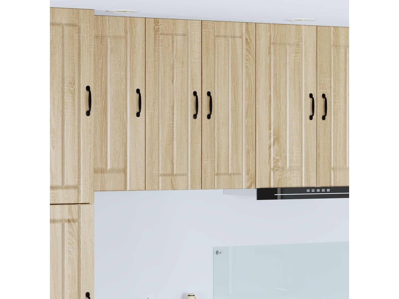  Meuble mural de cuisine | armoire de cuisine 2 pcs chêne sonoma bois d'ingénierie shl8532  - Conforama B