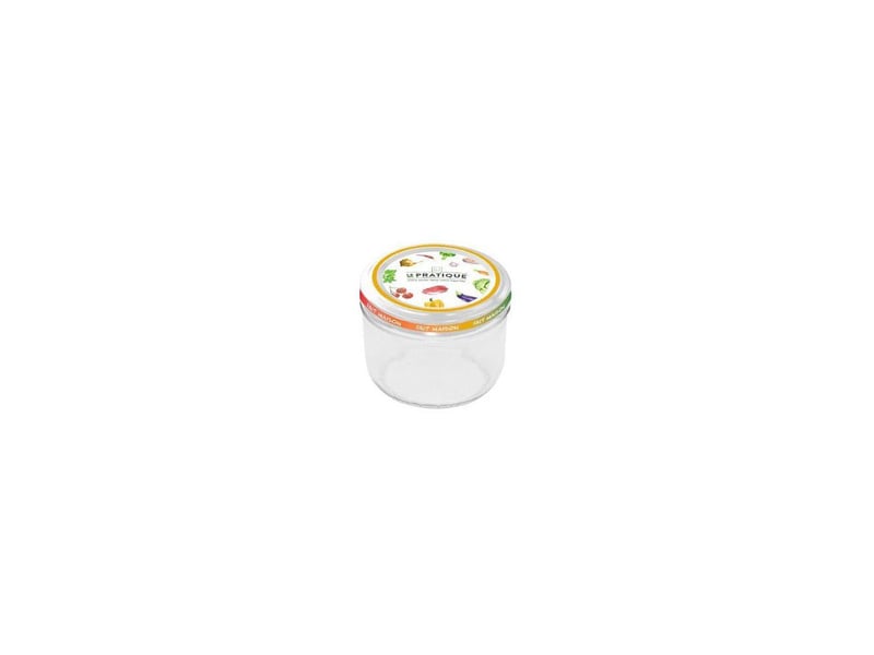  Bocaux en verre stérilisables 350 ml ø100 mm avec couvercles twist-off lot de 6 AABYG82409 - Conforama A