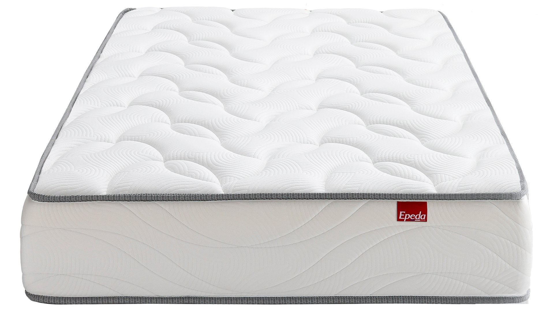 MATELAS RESSORTS + MÉMOIRE DE FORME 80X200 CM EPEDA LE RAFFINEMENT 2