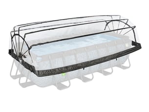 Dôme pour piscine tubulaire rectangulaire 4,00 x 2,00 m - exit toys