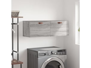 Armoire     <strong></strong> <strong></strong> coloris gris largeur 100 cm