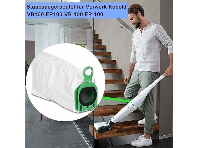  Enowelir lot de 10 sacs à poussière de rechange pour aspirateur, kit de remplissage compatible  - Conforama D