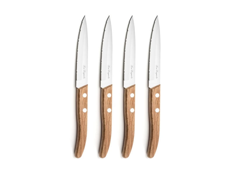  Forest - set de 4 couteaux office bois naturel  - Conforama B