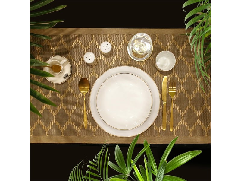  Lot salière &amp; poivrière design liseré 8cm blanc  - Conforama C