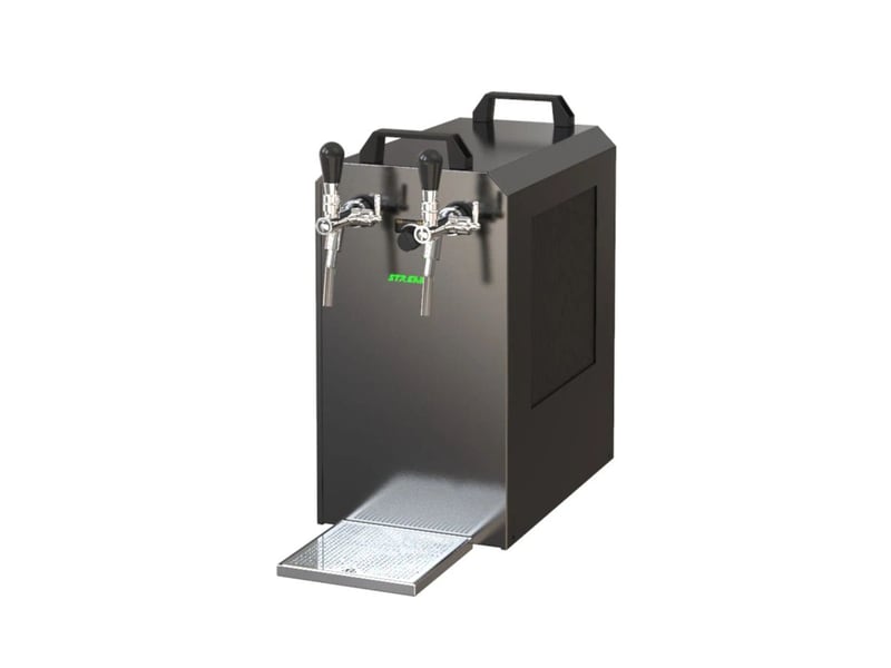  Tireuse à bière complète 2 becs avec kit pro et refroidisseur  - Conforama C
