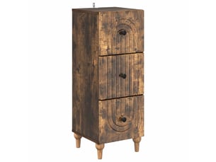 Armoire de rangement bureau, armoire à tiroirs 33 x 34.5 x 90 cm bois d'ingénierie shl826