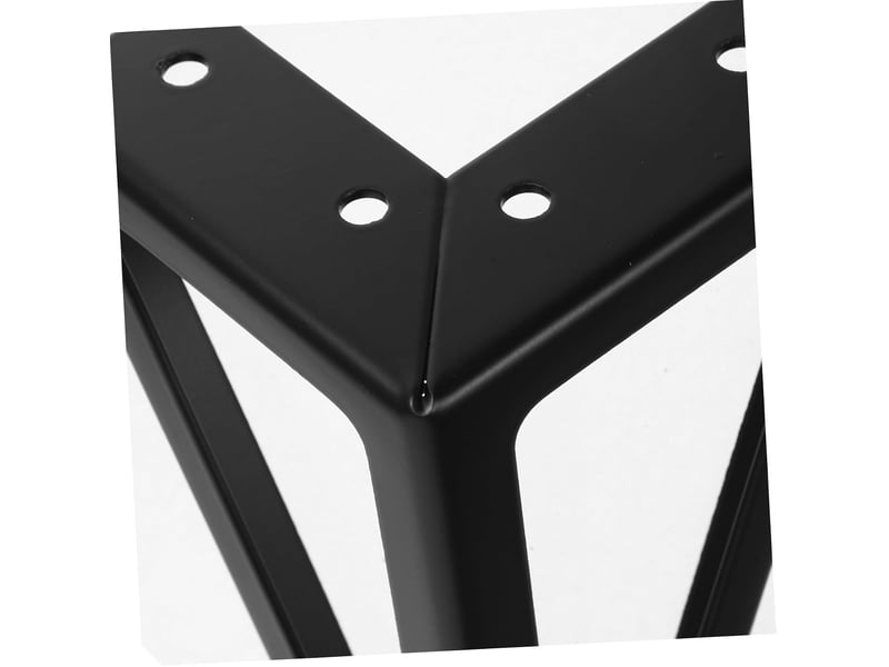  Meuble métal noirs de table basse canapé de rechange robustes et stables pour meubles  - Conforama D
