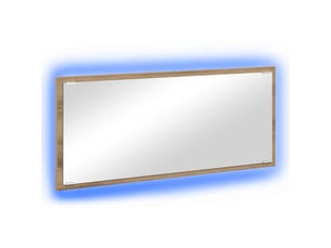 Miroir de salle de bain, miroir de toilette chêne artisanal 90 x 8,5 x 37 cm bois d'ingénierie cf62657