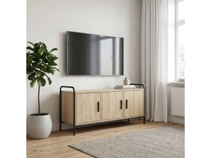Meuble tv coloris beige  <strong></strong>  <strong></strong>