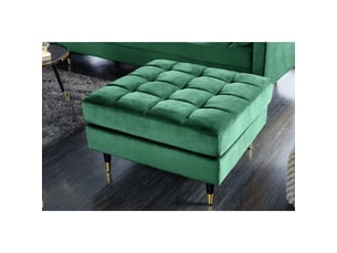 Pouf / repose pied <strong>PRICE FACTORY</strong> <strong></strong> vert