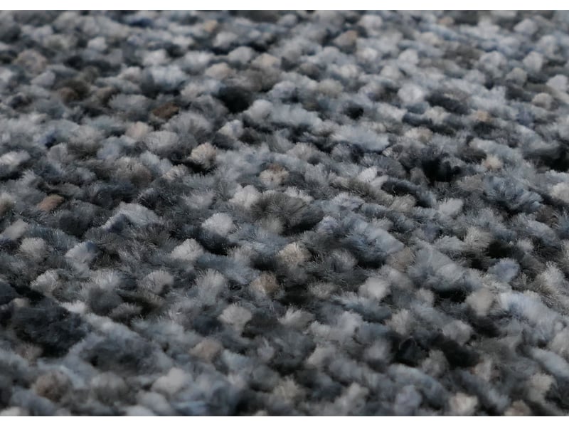  Lot de 6 chaises de salle à manger hwc-g67, pivotantes, position automatique, chenille métallisée (410 gm²) - structure noire, gris foncé  - Conforama D