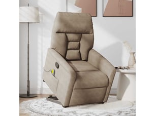 Fauteuil fixe   Tissu taupe
