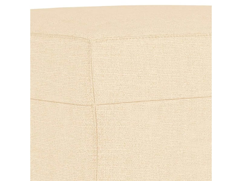  Banc d'entrée, banc d'intérieur crème 100x35x41 cm tissu shl13432  - Conforama E