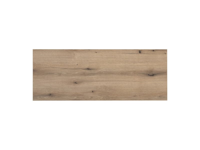  Plan pour vasque icon 120,4 cm en mdf aspect chêne  - Conforama C