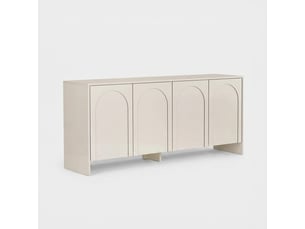 Buffet 4 porte(s) AHD AMAZING HOME DESIGN - 180 cm coloris beige