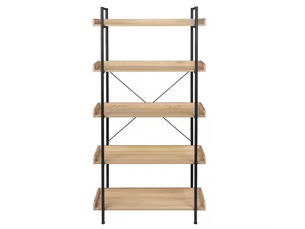 Bibliotheque coloris bicolore ARVELLA - 91 cm x 173 cm