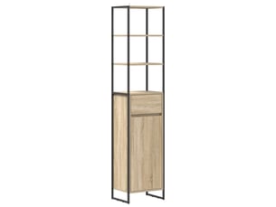 Cabinet de salle de bain sonoma 40x30x180 cm