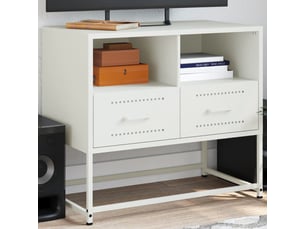 Meuble tv coloris blanc 68 cm <strong></strong>  <strong></strong>
