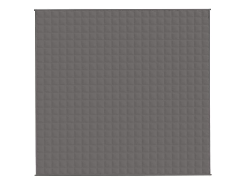  Couverture lestée adulte gris 220x240 cm 15 kg tissu shl88042  - Conforama C