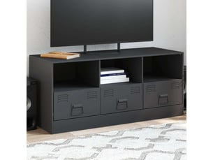 Meuble tv coloris gris 99 cm <strong></strong>  <strong></strong>
