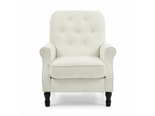 Fauteuil fixe SOGEU Tissu blanc vendu A l'unité