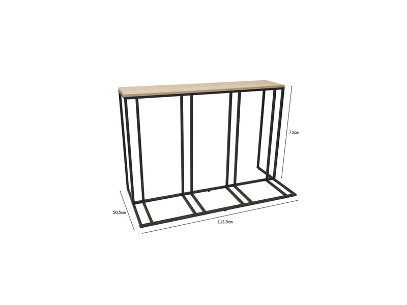 Porte-vélos koro en métal noir 116,5 x 50 x 77,5 cm - Conforama D