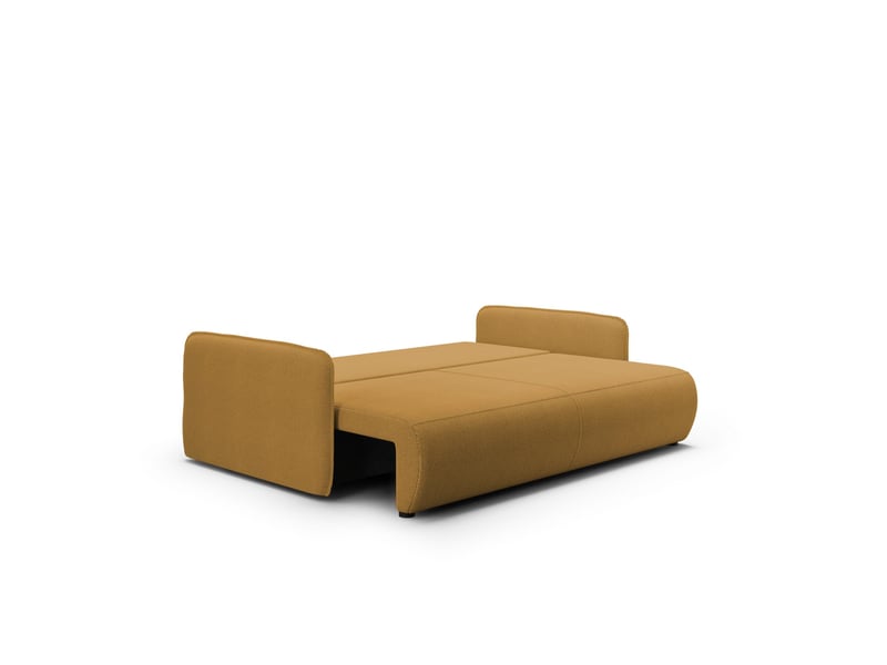  Canapé convertible 4 places forest jaune  - Conforama C