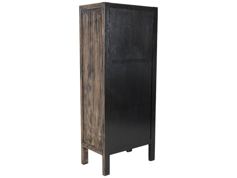  Armoire en bois marron 80x48x190 cm h  - Conforama D
