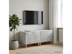 Meuble tv coloris gris 49 cm <strong></strong>  <strong></strong>