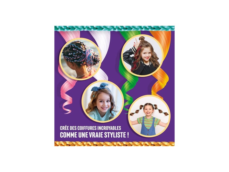  Ensemble coiffure creative science des coiffures 7 ans avec accessoires LIS8008324118700 - Conforama D