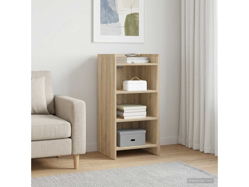  Buffet - bahut - meuble de rangement chêne sonoma 40 x 36 x 80 cm bois d'ingénierie  - Conforama B