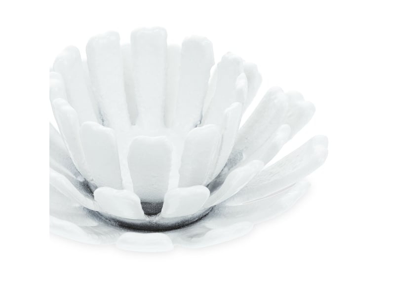  Lot de 2 bougeoirs en forme de fleur pour décoration jardin extérieur ambiance zen 6 x 13,5 cm en fonte noir 13_0012198  - Conforama D