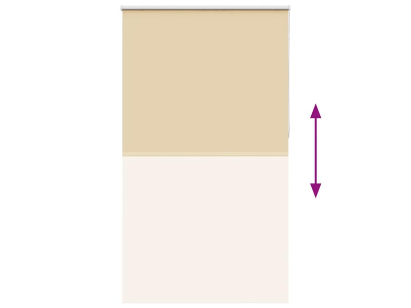  Store enrouleur occultant, store à rouleau largeur du tissu 136,6 cm polyester cf46027  - Conforama E