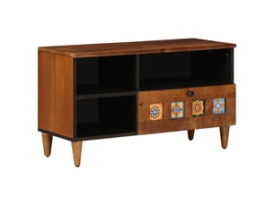 Meuble tv coloris marron 80 cm   
