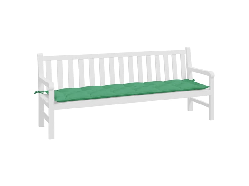  Coussin de banc de jardin, coussin d'assise vert 200x50x7 cm tissu oxford cf52861  - Conforama C