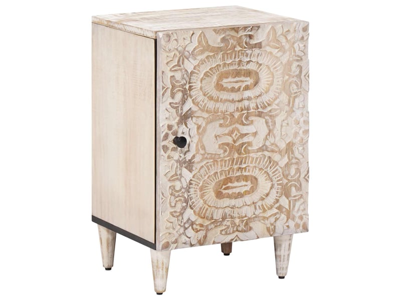 Armoire de salle de bain, cabinet de salle de bain blanc 38 x 33 x 58 cm cf65045 - Conforama B